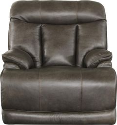 Catnapper® Naples Steel Power Headrest Power Lay Flat Recliner with Extended Ottoman