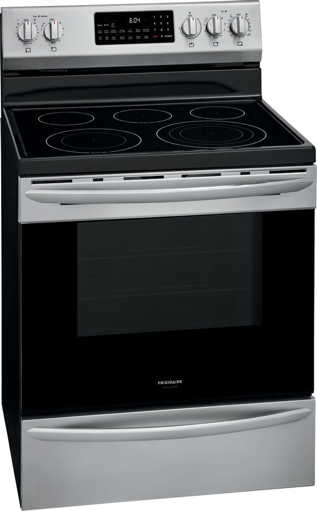 Frigidaire Gallery® 30" Stainless Steel Freestanding Electric Range with Air Fry 25