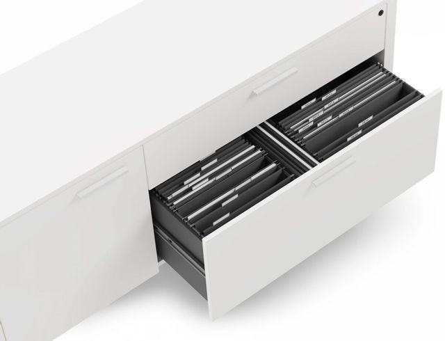 BDI Linea™ Satin White Multifunction Cabinet 2