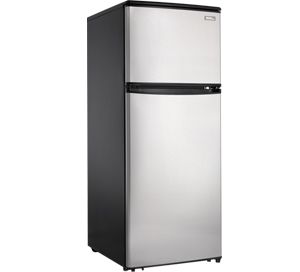 Danby® Designer® 11 Cu. Ft. Stainless Steel Apartment Size Freestanding Refrigerator 1