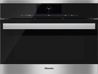 Miele PureLine Series 24" Clean Touch Steel Electric Built In Single Wall Oven