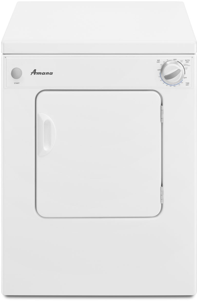 Amana® Front Load Compact Electric Dryer-White