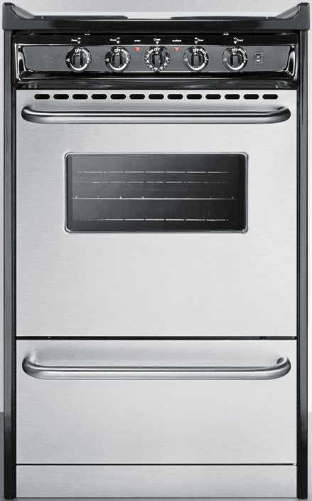 summit 20 inch electric range