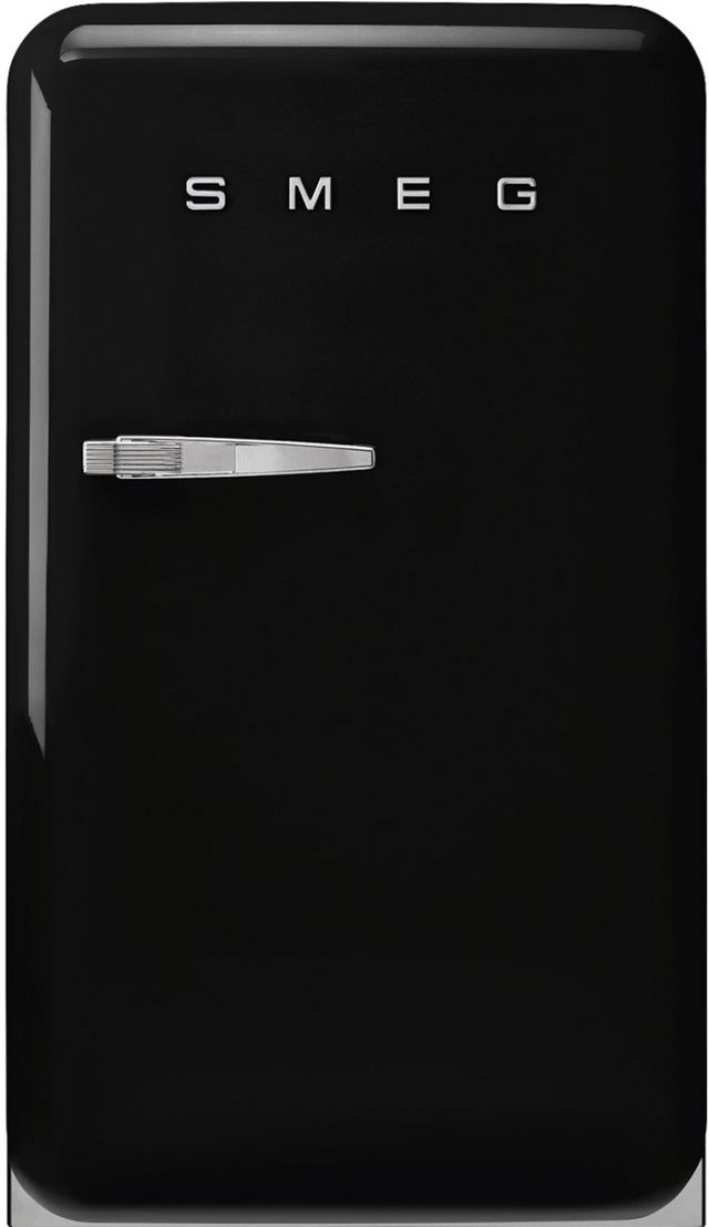 Smeg 4.5 Cu. Ft. Black Compact Refrigerator
