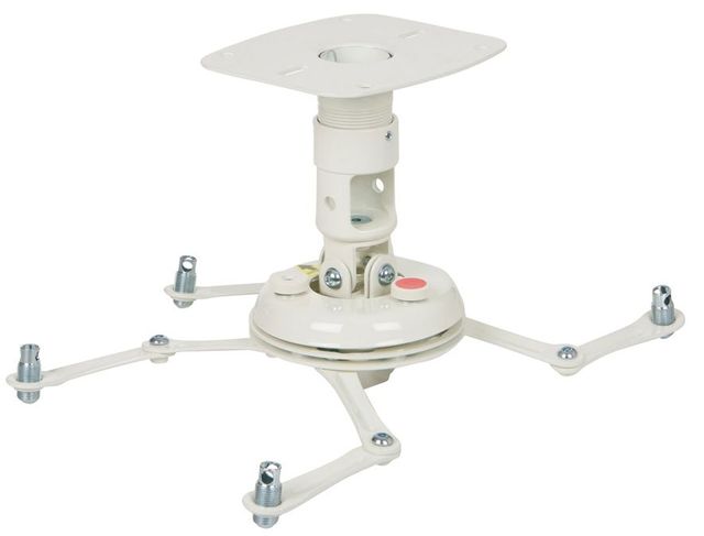 Premier Mount Adjustable-Height Universal Mount for Projectors-White