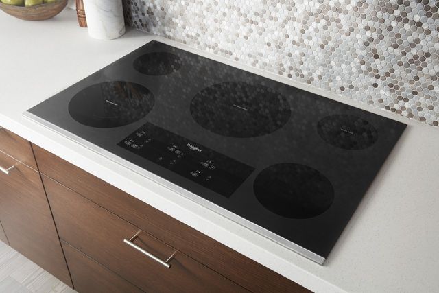 Whirlpool® 30" Stainless Steel Electric Cooktop 10