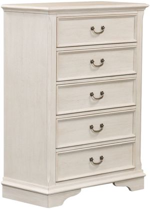 Liberty Bayside Antique White Youth Bedroom Chest