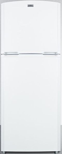 Summit® 12.9 Cu. Ft. White Counter Depth Top Freezer Refrigerator