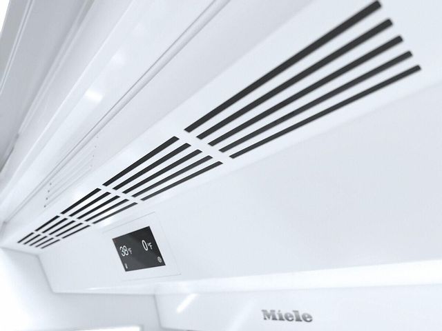 Miele MasterCool™ 19.6 Cu. Ft. Stainless Steel Counter Depth Bottom Freezer Refrigerator-3