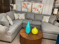 Dynasty Furniture Gray Sectional Sofa