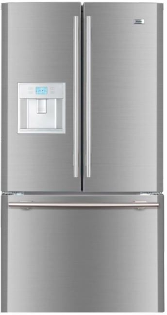 Haier 20.6 Cu. Ft. French Door Refrigerator-Stainless Steel