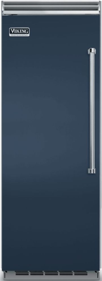 Viking® 5 Series 15.9 Cu. Ft. Slate Blue Professional Left Hinge All Freezer