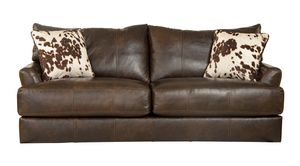 iAmerica Cardano Cocoa Leather Sofa