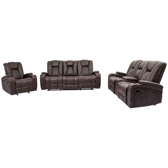 Cheers Travis Gliding Reclining Console Loveseat-3