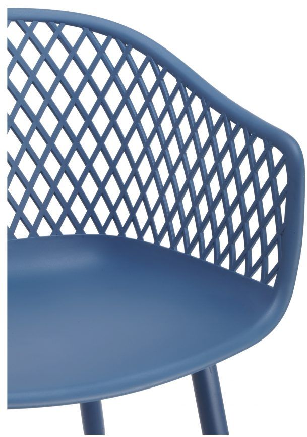 Moe's Home Collections Piazza Blue-M2 Outdoor Chair 4