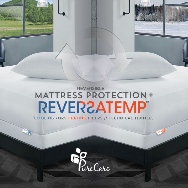PureCare® ReversaTemp™ 5-Sided Queen Mattress Protector 1