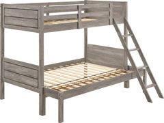 Coaster® Ryder Weathered Taupe Twin/Full Bunk Bed