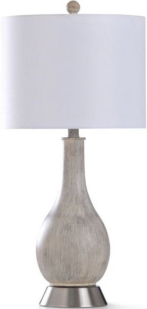 Stylecraft Gray Wash Table Lamp