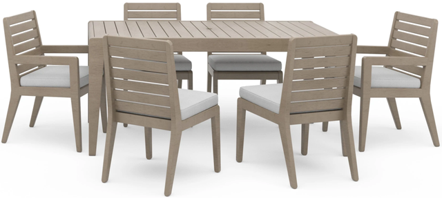 homestyles® Sustain 7-Piece Gray Outdoor Dining Set-0