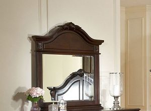 New Classic® Home Furnishings Emilie Tudor Brown Dresser Landscape Mirror
