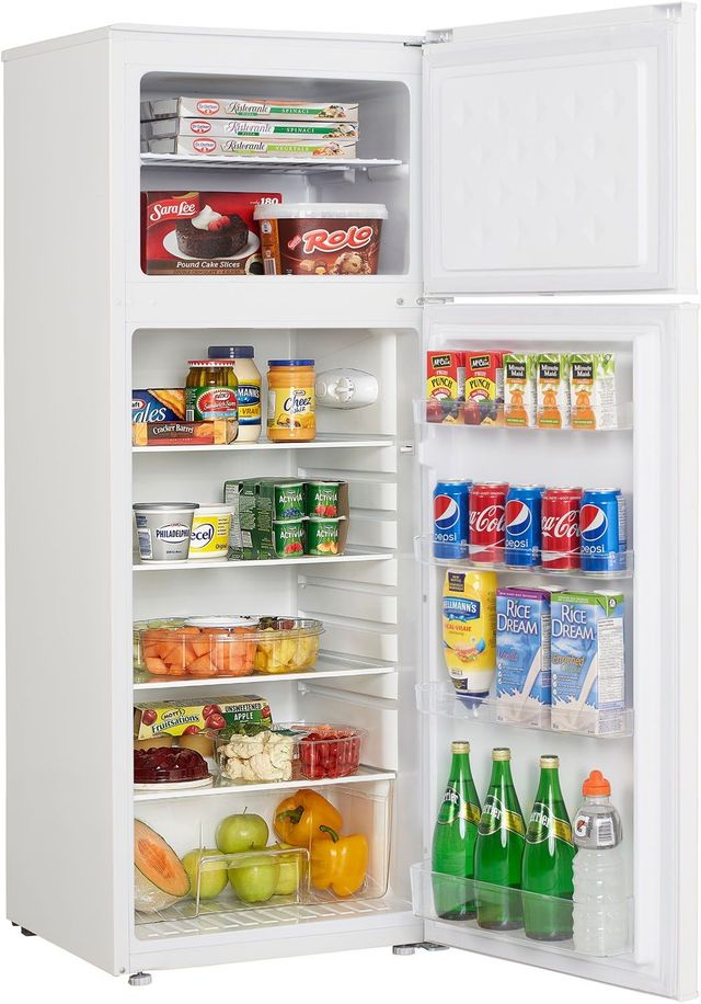 Danby® 7.3 Cu. Ft. White Top Freezer Refrigerator 3
