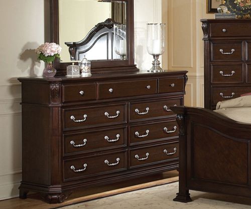 New Classic® Home Furnishings Emilie Tudor Brown Dresser