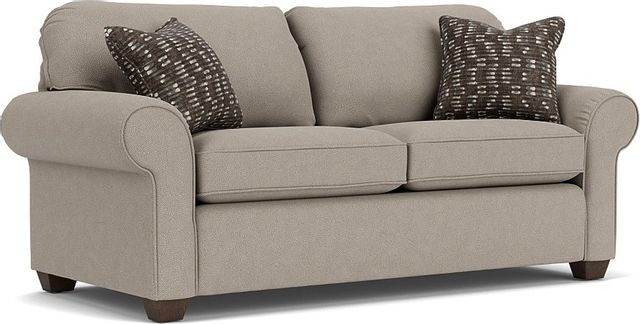 Flexsteel® Thornton Indigo Two-Cushion Sofa | Alton Refrigeration & Home Furnishings