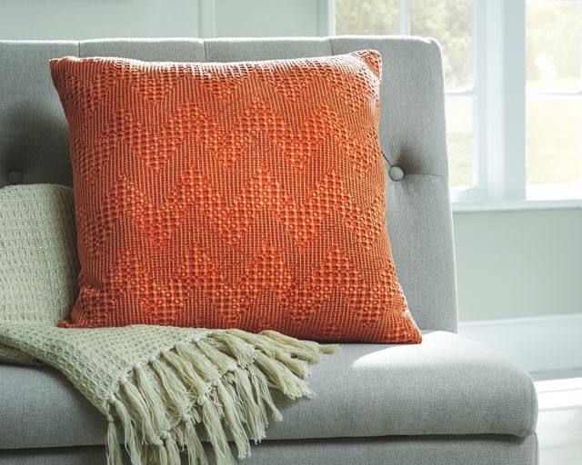 Signature Design by Ashley® Dunford Set of 4 Rust Pillows-2