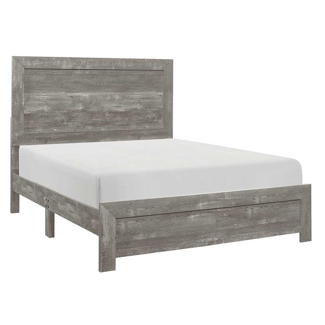 Homelegance Corbin Grey Full Bed, Dresser, Mirror & Nightstand-2