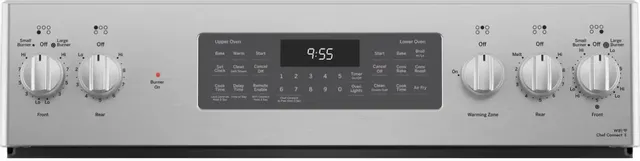 GE® Profile™ 30" Fingerprint Resistant Stainless Steel Smart Free Standing Electric Convection Range 18