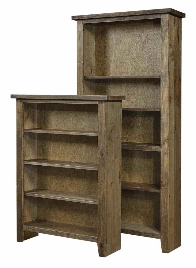 Aspenhome® Alder Grove Brindle 84" Bookcase with 1 Fixed and 4 Adjustable Shelves