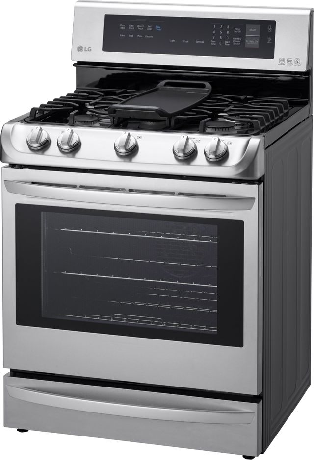 LG 29.88" Stainless Steel Free Standing Gas Oven Range 2