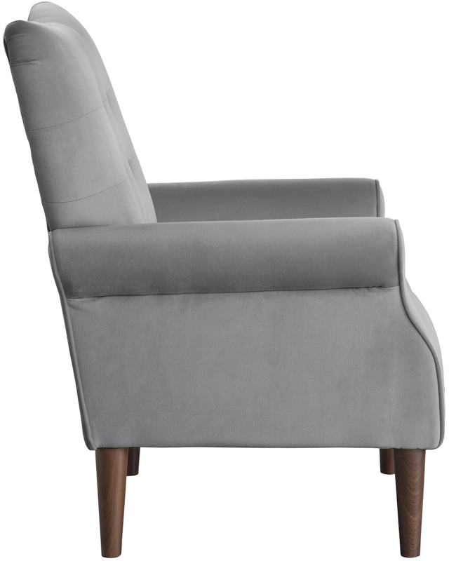 Homelegance® Kyrie Gray Accent Chair-3