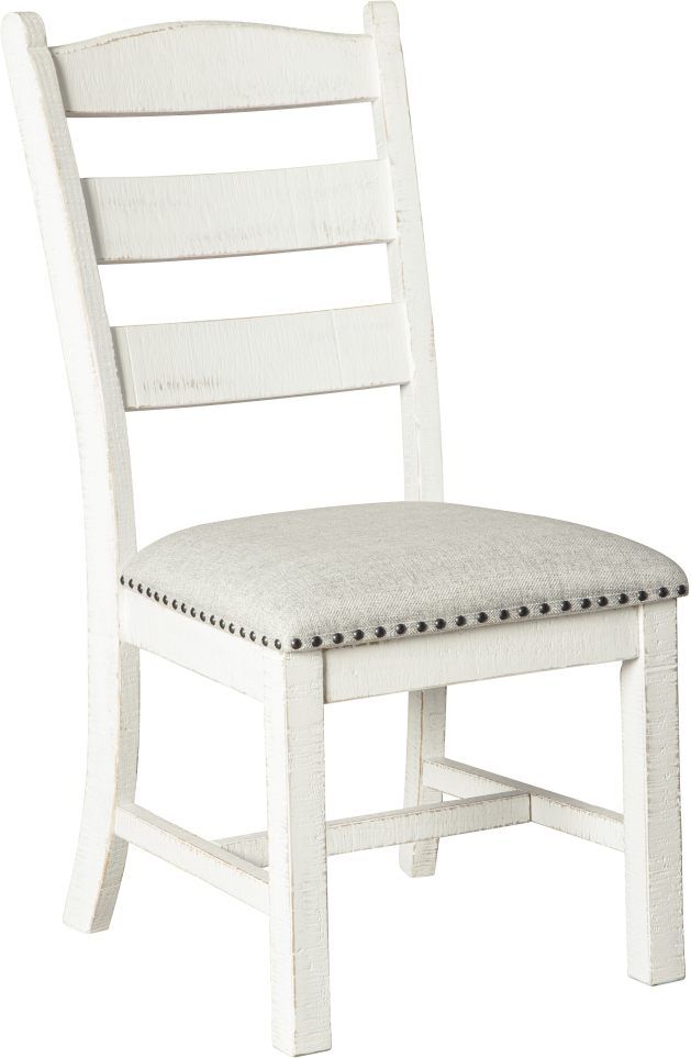 Signature Design by Ashley® Valebeck Beige/White Upholstered Dining Side Chair 4