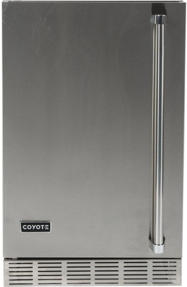 Coyote® 4.1 Cu. Ft. Stainless Steel Outdoor Built-In Refrigerator