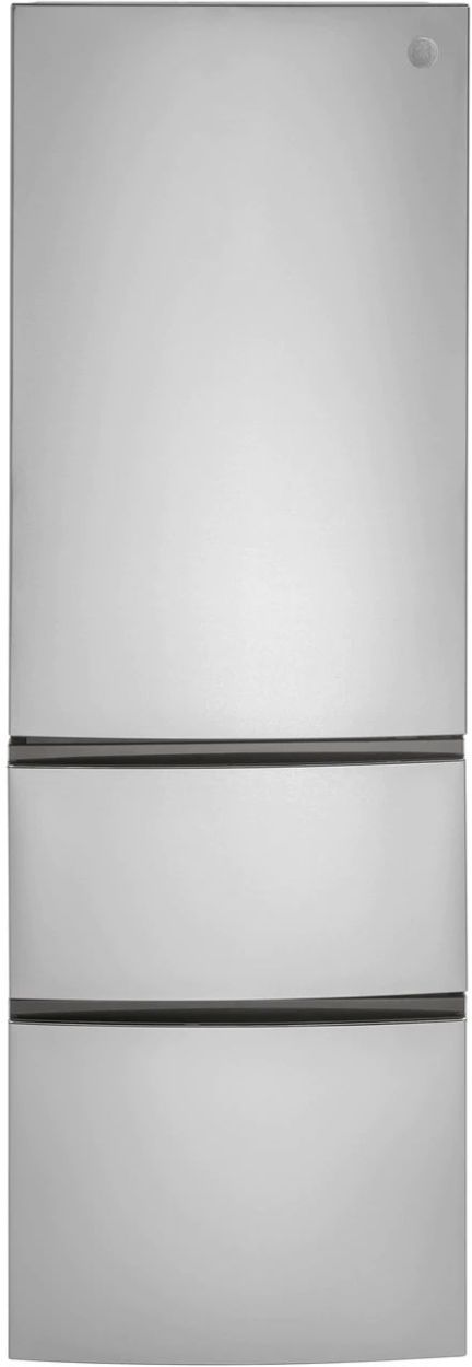 GE® 11.9 Cu. Ft. Stainless Steel Counter Depth Bottom Freezer Refrigerator