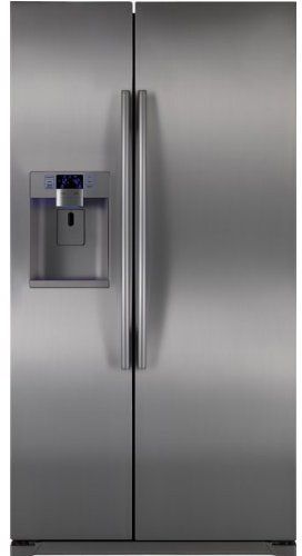 Samsung 24.5 Cu. Ft. Side-by-Side Refrigerator-Stainless Steel