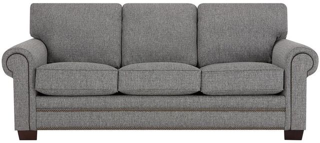 Kevin Charles Fine Upholstery® Foster Sugarshack Dark Gray Sofa-1