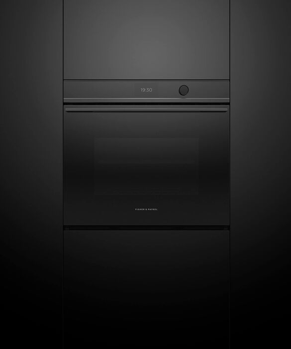 Fisher & Paykel Series 9 30" Black Electric Built In Single Oven-3