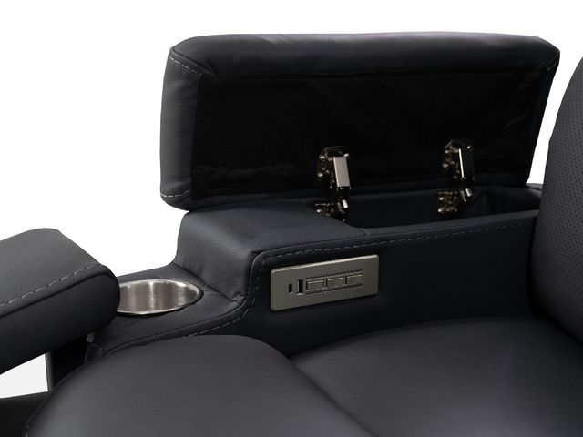 Black Swivel Tray Table by Octane Seating