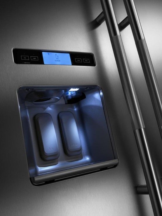 JennAir® 25.0 Cu. Ft. Stainless Steel Built-In Side-By-Side Refrigerator 4