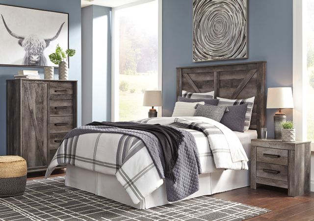 Tête de lit à panneaux très grand très grand Wynnlow, gris, Signature Design by Ashley® 6