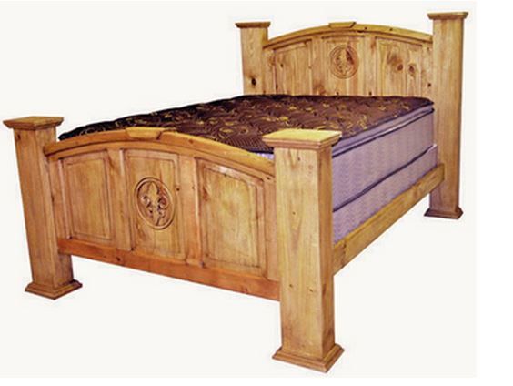 Million Dollar Rustic Queen Mansion Bed