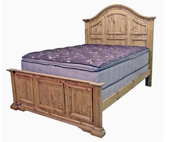 Million Dollar Rustic Queen Mexia Bed