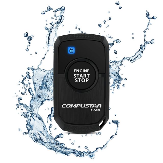 Compustar PRO R3 1-Way 3000 ft. Range Remote Kit Including Standard Installation in Most Vehicles | 1