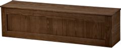 Crate Designs™ Furniture Brindle Wood Lacquer Top Storage Bench