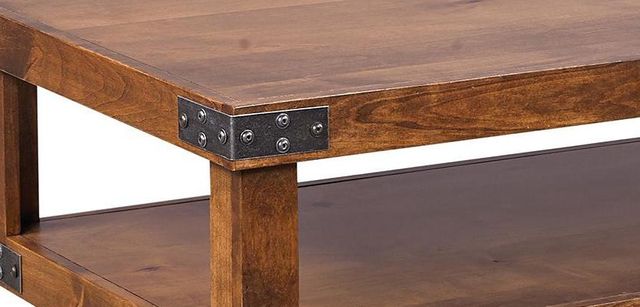 aspenhome® Industrial Fruitwood Sofa Table-1