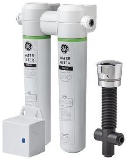 GE® Under Counter Dual Flow Water Filtration System