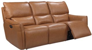 Leather Italia™ Shae Portland Desert Leather Power Reclining Sofa 