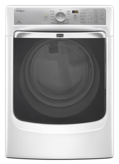 Maytag® Maxima® High Efficiency Front Load Gas Steam Dryer-White